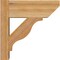 Ekena Millwork Funston Slat Rough Sawn Outlooker, Western Red Cedar, 6"W x 14"D x 14"H OUT06X14X14FST06RWR - alternate 3
